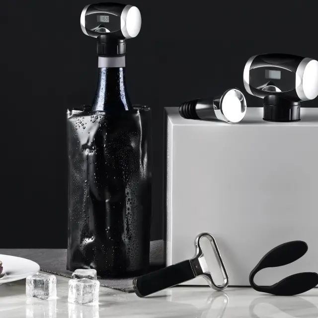 Master Pro Chateau Αυτόματο Πώμα Αφαίρεσης Αέρα Φιάλης Κρασιού 3