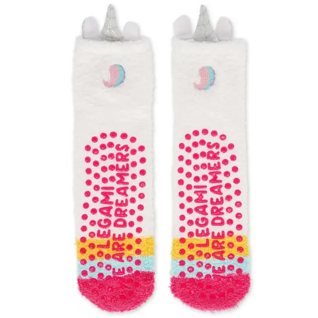 Legami Καλτσοπαντόφλες / Non-slip Socks Kids Size: It's a Match! (9 σχέδια) Unicorn, 26-34 2