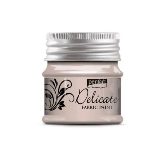 Delicate για ύφασμα Fabric paint metallic 50ml Pentart - Rose Gold