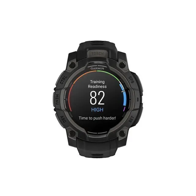 Garmin Instinct 3 AMOLED 3.05 cm (1.2") 45 mm Digital 390 x 390 pixels Touchscreen Black GPS (satellite)