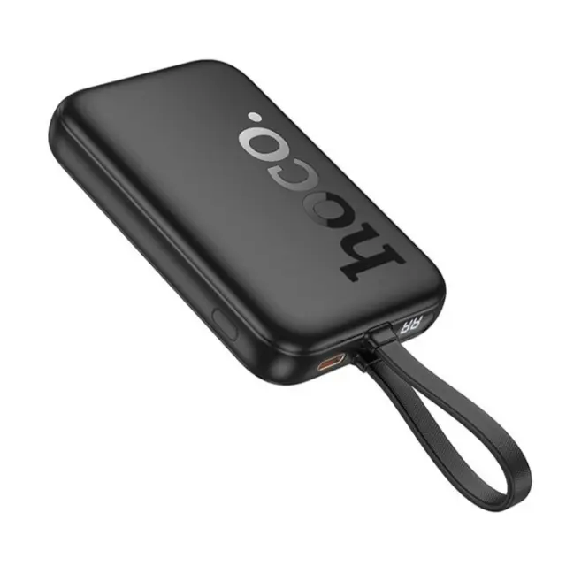 Hoco Power Bank 10000mAh 20W με Θύρα USB-C Μαύρο Q35 2