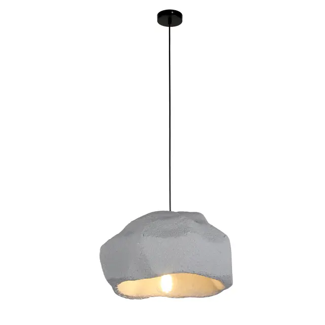 ΚΡΕΜΑΣΤΟ ΦΩΤΙΣΤΙΚΟ ACA LITHOS MP251029G ΓΚΡΙ 1XE27 60W / MP251029G