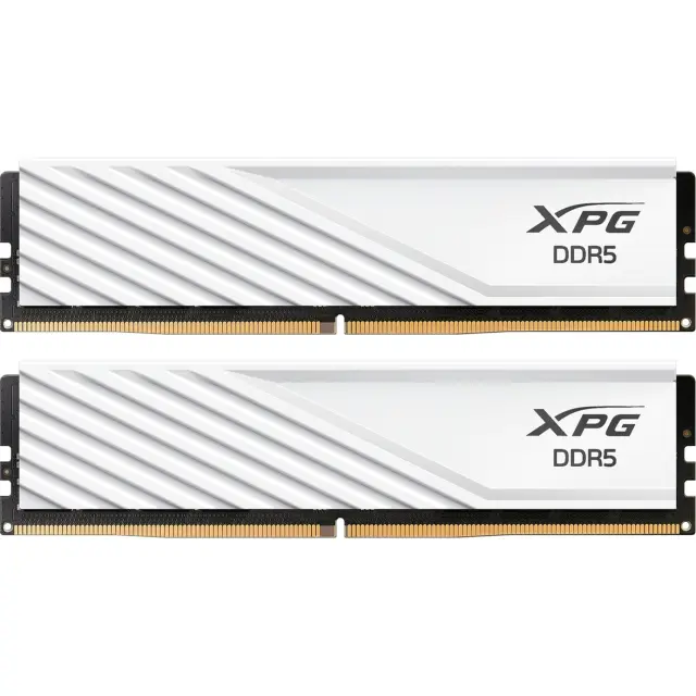 ADATA DIMM 64 GB DDR5-5600 (2x 32 GB) Dual-Kit (white, AX5U5600C4632G-DTLABWH, XPG Lancer Blade, INTEL XMP, AMD EXPO)