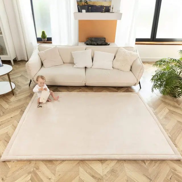 Hakuna Matte Cloudsoft Χαλί Μπεζ (200 x 150 x 2.5 εκ.) 771383 3
