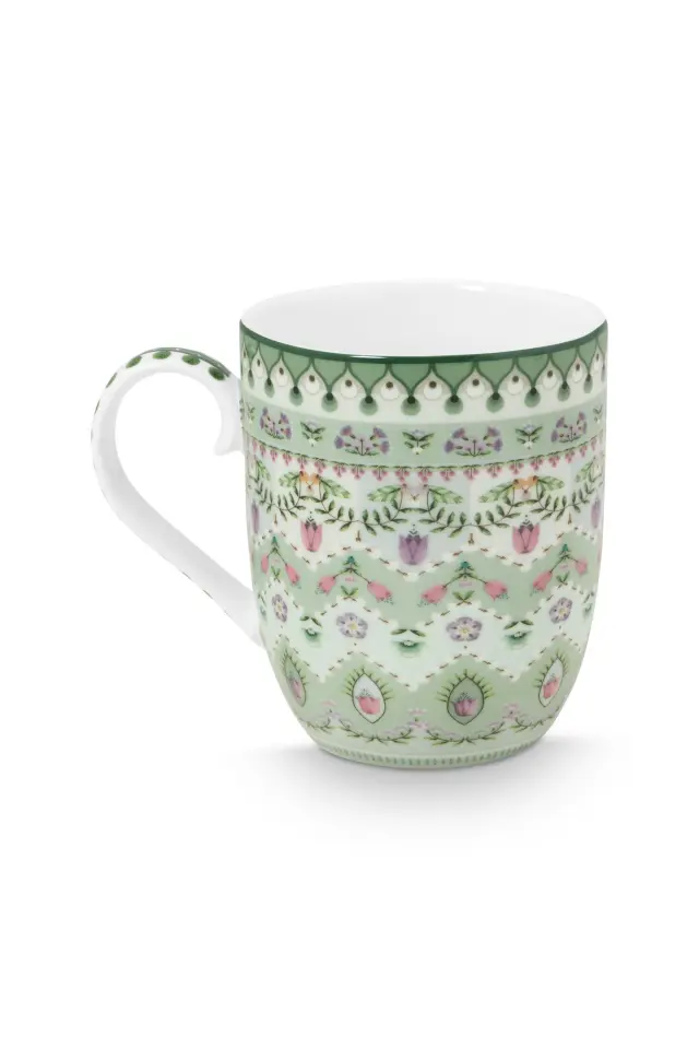 PIP STUDIO - ΠΟΡΣΕΛΑΝΙΝΗ ΚΟΥΠΑ LILY & LOTUS GREEN 145ml - One size 3