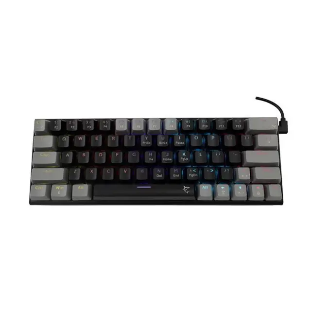 Gaming Keyboard White Shark Wakizashi Black / Gray (WAKIZASHI-2-US-B-G-RED.SW)