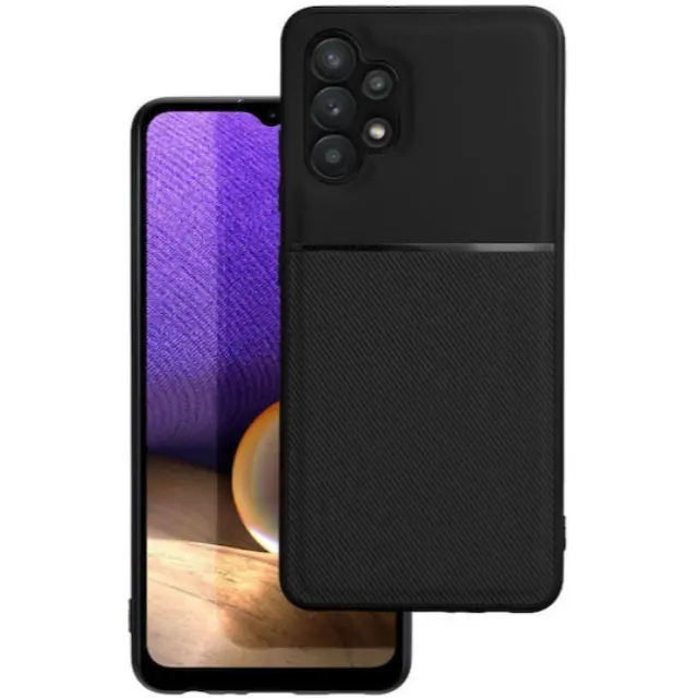 Θήκη Forcell Noble Σιλικόνης Μαύρη (Galaxy A32 5G)