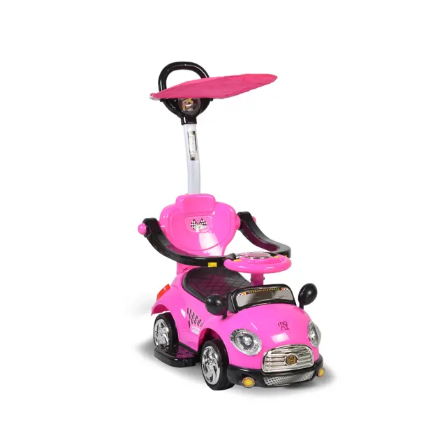 Περπατούρα Αυτοκινητάκι Με λαβή Γονέα Ride On Paradise Pink 3800146230289