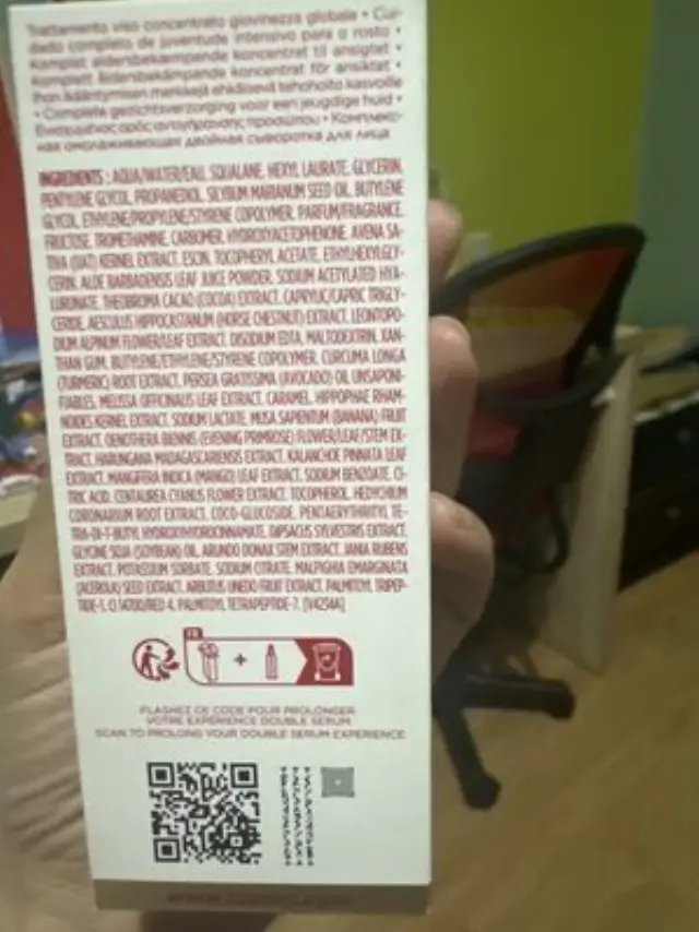 Clarins Double Ενυδατικό & Αντιγηραντικό Serum Προσώπου 30ml 2
