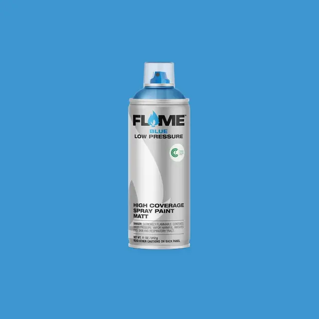 Flame Blue Spray Paint 400ml FB-508 Light Blue