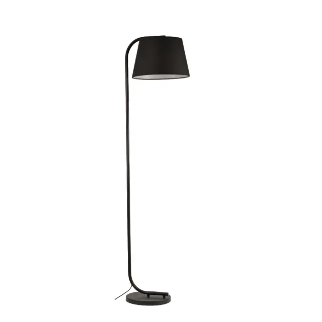 InLight Επιδαπέδιο φωτιστικό από μαύρο μέταλλο 1XE27 (45027-Black)