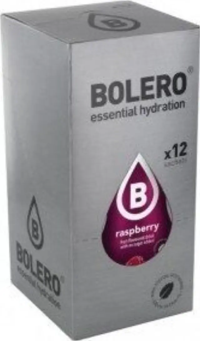 BOLERO RASPBERRY - Χυμός Σε Σκόνη για 1,5LT (Κουτί των 12) 9gr