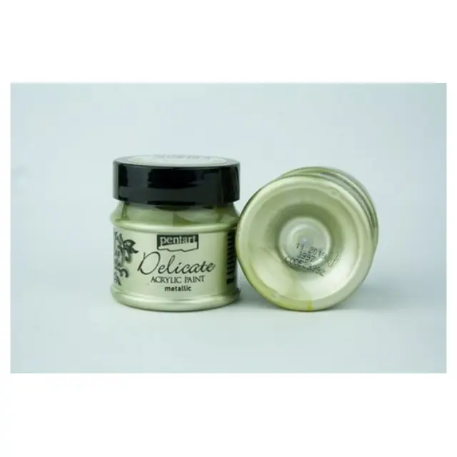 Delicate acrylic paint metallic 50ml Pentart - Dark Gold