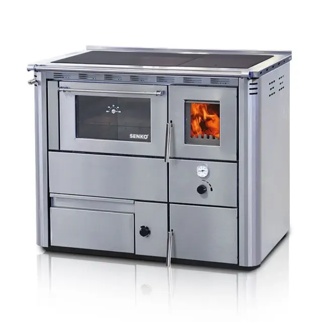 Senko C-35 σόμπα καλοριφέρ Inox Mat 35kw