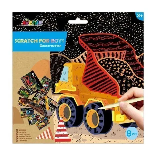 Avenir Scratch Construction Δημιουργική Zωγραφική