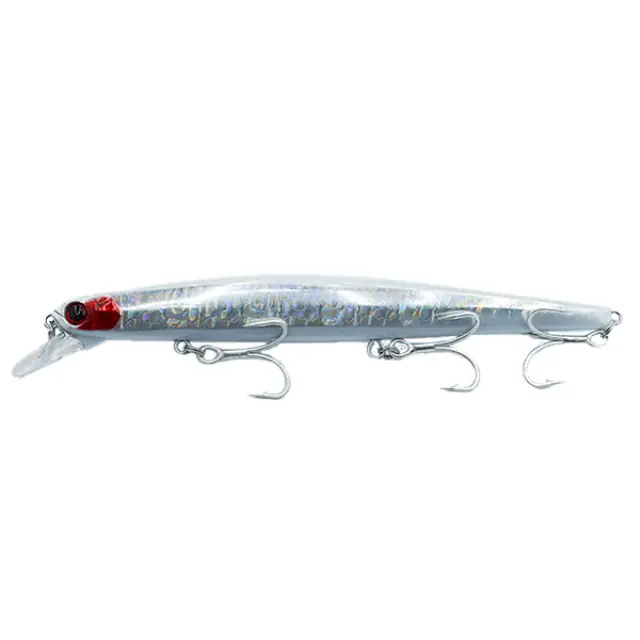 Τεχνητό Rizor Jerky Minnow 140S 24g –14cm #03 Red Ivory