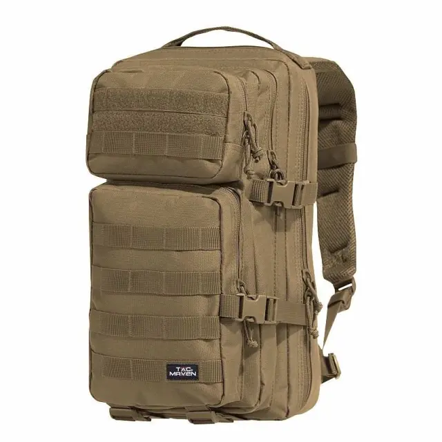 TAC MAVEN Assault Small Backpack-Σακίδιο Πλάτης 35 Λίτρων - 03-Coyote-Καφέ