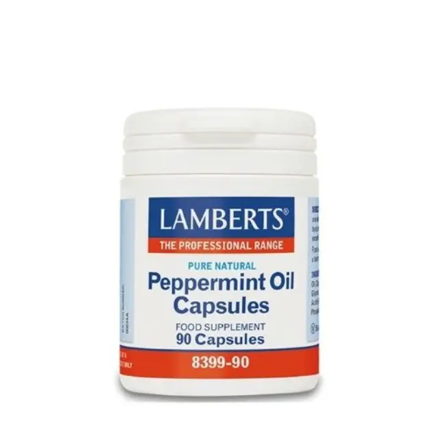 LAMBERTS Peppermint Oil Capsules 100mg - 90 Κάψουλες