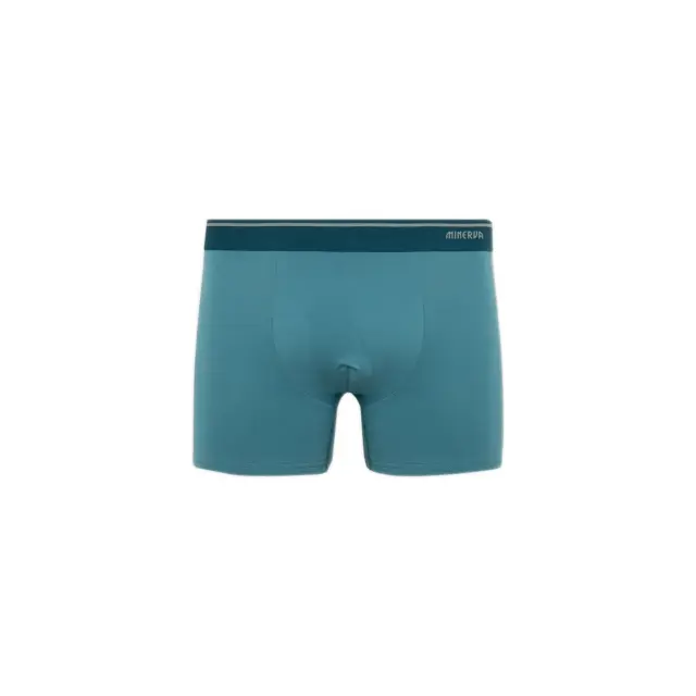 Minerva Ανδρικό Boxer Glits - Διπλό Πακέτο, Χρώμα Πετρόλ-Μπλε 3