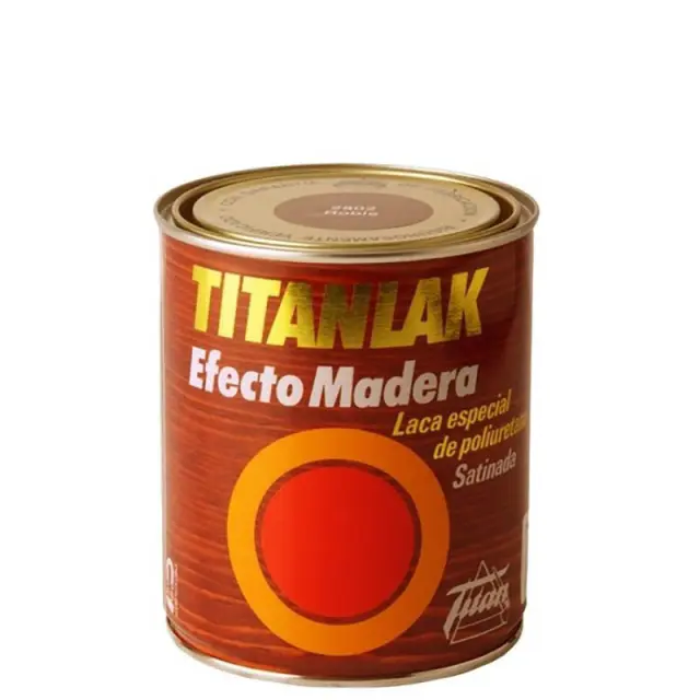 Χρώμα Απομίμησης Ξύλου Efecto Madera 750ml Wenge 2805 Titan