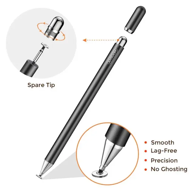 Joyroom® 3-in-1 Passive Magnetic Γραφίδα Αφής - Μαύρο 3
