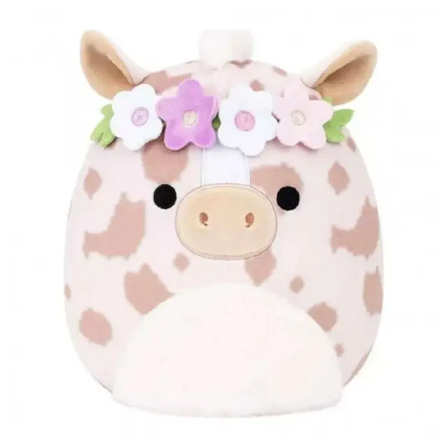 Λούτρινο Squishmallows 19cm W14 Charla the Beige Horse W/Flower Crown - JWSQ4065-L