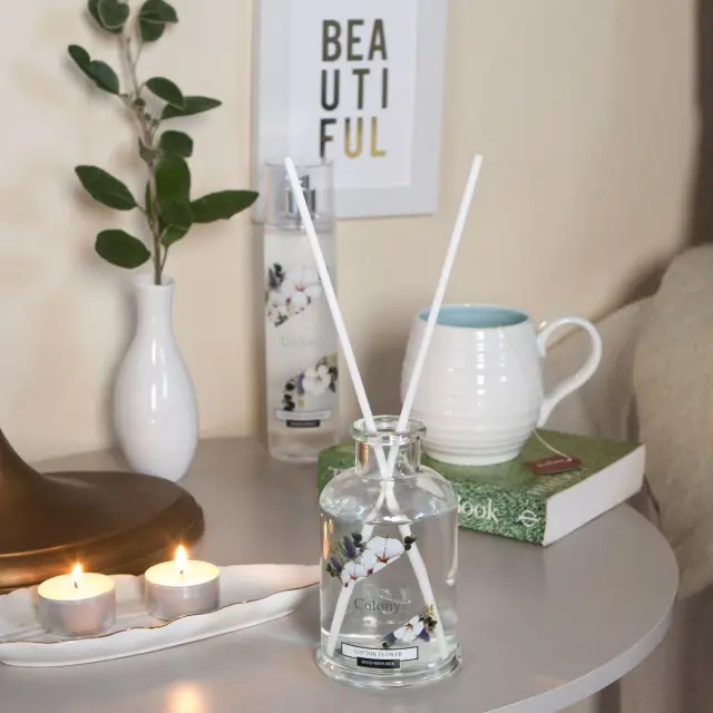Wax Lyrical Colony Reed Diffuser Διαχύτης Αρώματος Cotton Flower 500ml 2