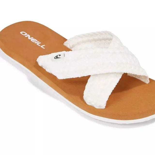 O'neill Women's Ditsy Bloom Slides Άσπρο - Καφέ 1400046-11010 (O'neill) - 36 3