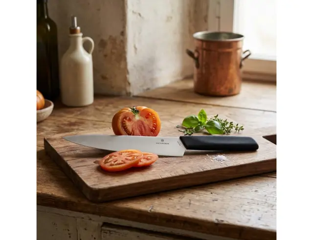Μαχαίρι Chef Victorinox Swiss Modern με μήκος λεπίδας 22cm - Black6.9013.22B