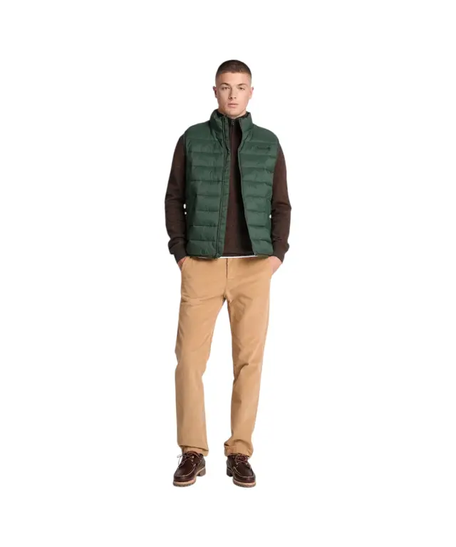 Timberland - Ανδρικό Πουλόβερ Jaffrey Wool Quarter-Zip Jumper TBC0YHA1C36 Καφέ - XL 3