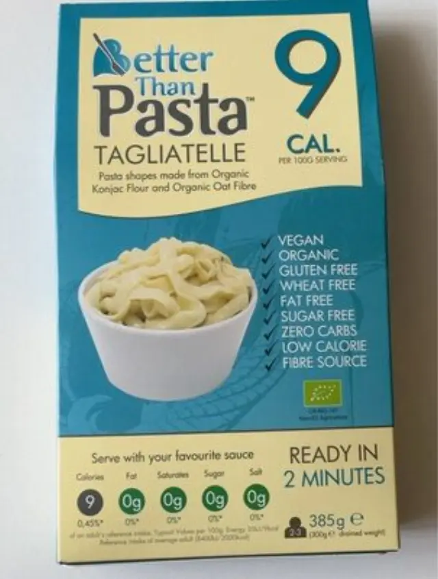Βιολογικές Ταλιατέλες από Konjac • Better Than Foods • 385γρ