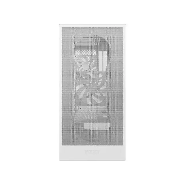 NZXT PC Case H5 Flow (2024) ATX Midi Tower White (CC-H52FW-01) 3