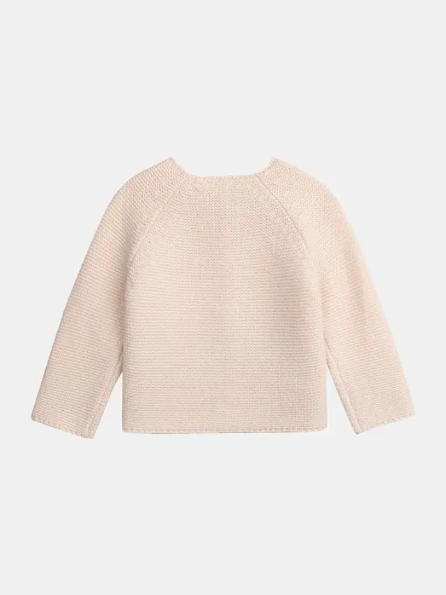 Βρεφική Ζακέτα για Κορίτσια Knit Pink ΡΟΖ 3
