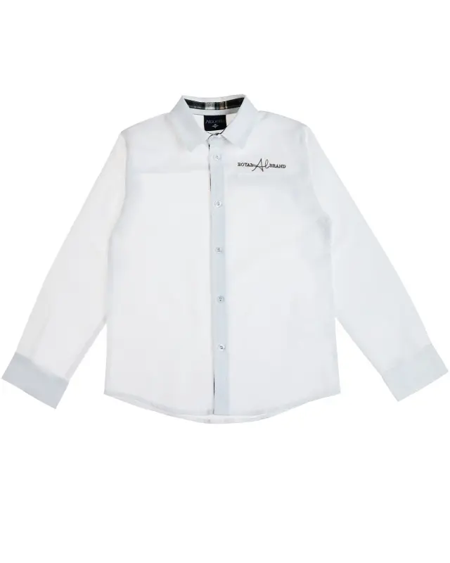 Πουκάμισο 100% cotton με κέντημα