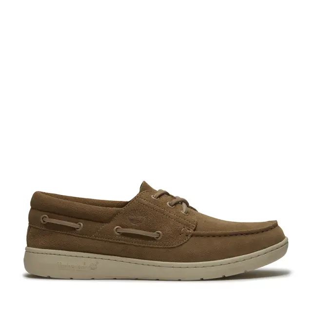 Ανδρικά Δερμάτινα Μοκασίνια Timberland Portofino Pier Boat TB0A6CXMEW1 Μπεζ Suede Μπεζ - 41