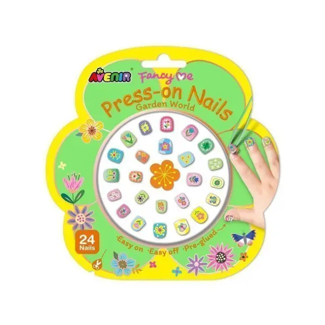Avenir Press-on Nails – Garden World, 1σετ