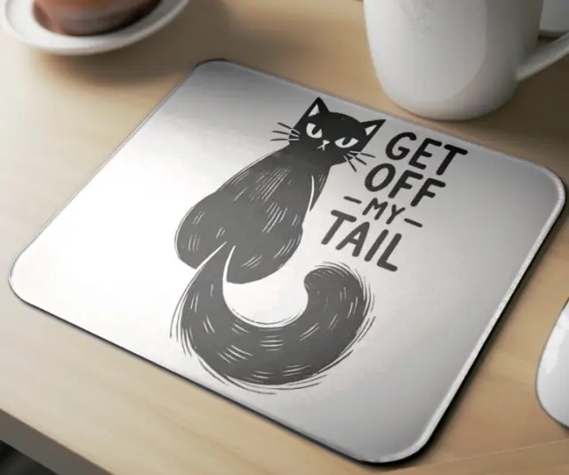 Mousepad cat A12 Διαστάσεις: 22cm(μήκος) x 18cm (ύψος) 2