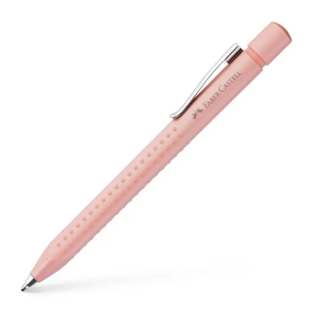 Στυλό Faber-Castell Grip 2011 Ballpoint 0.7mm Pearl Ροζέ / 144178 (Faber Castell)
