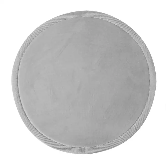 Hakuna Matte χαλί στρογγυλό "Γκρι" 120x120x2.5εκ.