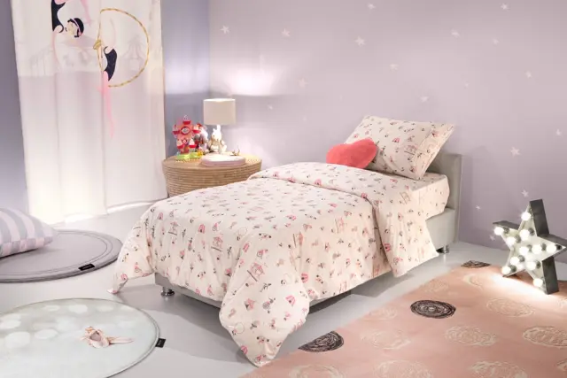 ΠΑΙΔΙΚΗ ΠΑΠΛΩΜΑΤΟΘΗΚΗ ΜΟΝΗ(165X225) ENJOY PINKY SAINT CLAIR BEBE