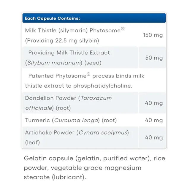 Natural Factors Milk Thistle Phytosome 150 mg 2