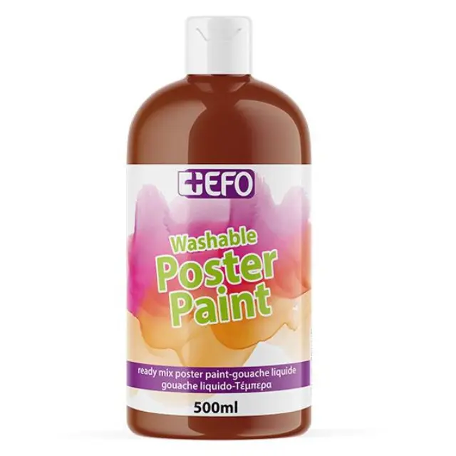 Τέμπερα +Efo 500ml Καφέ