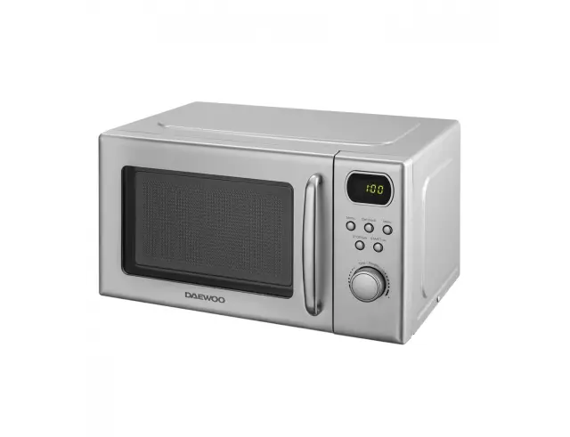 Φούρνος μικροκυμάτων Daewoo KOR-6S2BS-2 με χωρητικότητα 20L και ισχύ 700W - SilverKOR-6S2BS-2 3