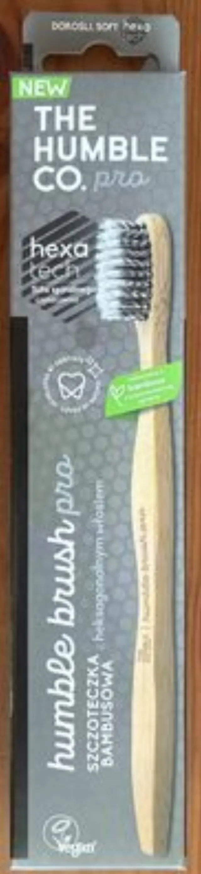 The Humble Co. Humble Brush Οδοντόβουρτσα Bamboo Soft Ενηλίκων Μαύρη 1τμχ