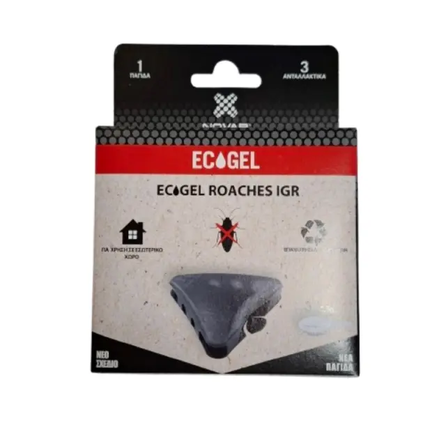 Δάφνη Ecogel Παγίδα για Κατσαρίδες ROACHES 3χ2.5g