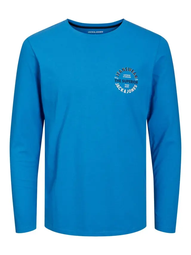 JJANDY TEE LS CREW NECK French Blue