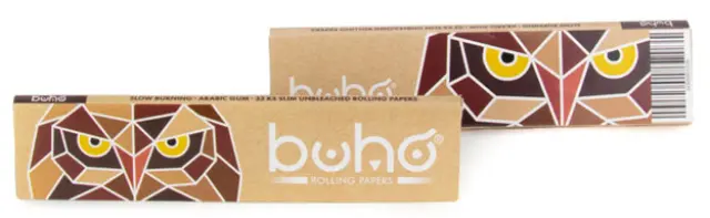 Buho Χαρτάκι Premium Ακατέργαστο King Size Slim 32φ 2