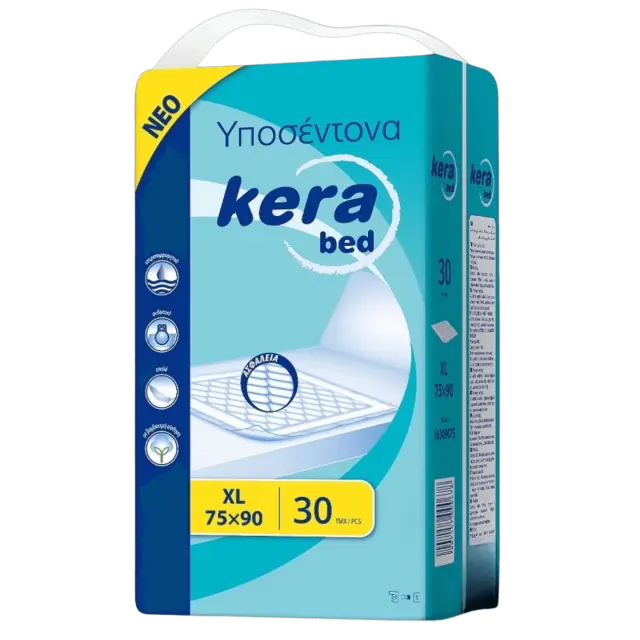 Kera bed υποσέντονα XL 75×90 30τμχ