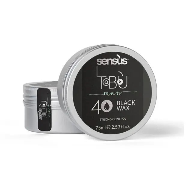 Sensus TABU Man Black Wax 75ml - μαύρο κερί διαμόρφωσης