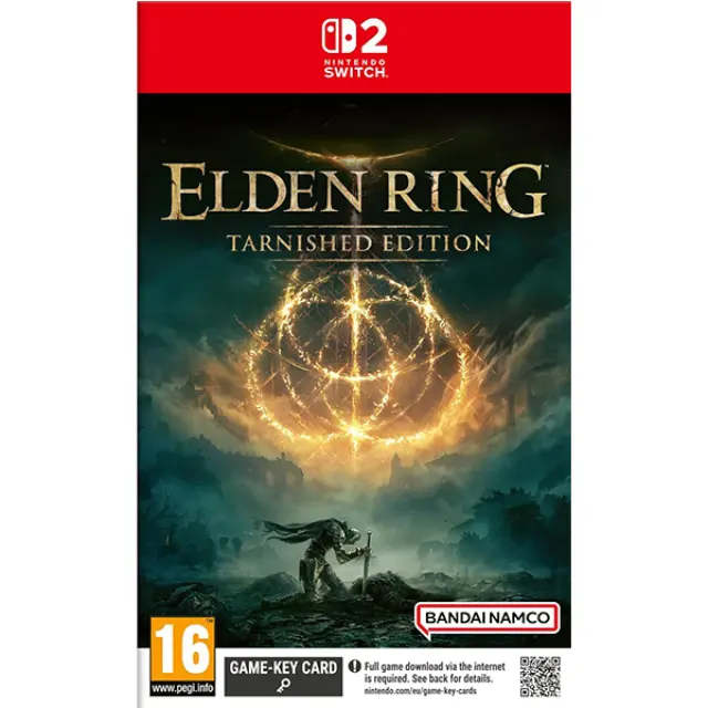 Elden Ring Tarnished Edition Nintendo Switch 2 NEW Game-Key Card – Shadow of the Erdtree